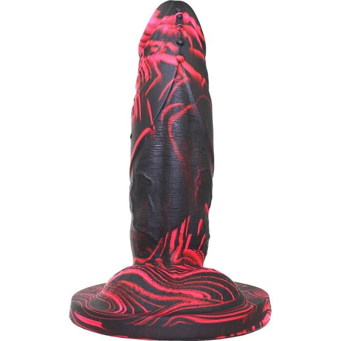 Flame Dragon 7-Inch Silicone Dildo Anal Butt Plug with Suction Cup for Ultimate Pleasure