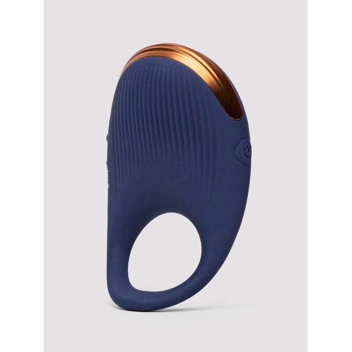 Rocks Off Capture Rechargeable Cock Ring Vibrator - Black