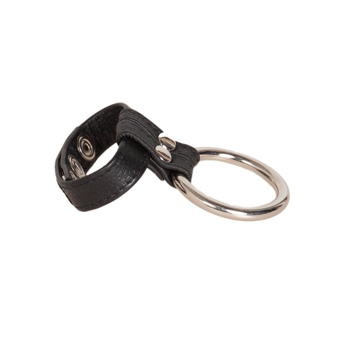 Adjustable Leather Cock & Ball Ring