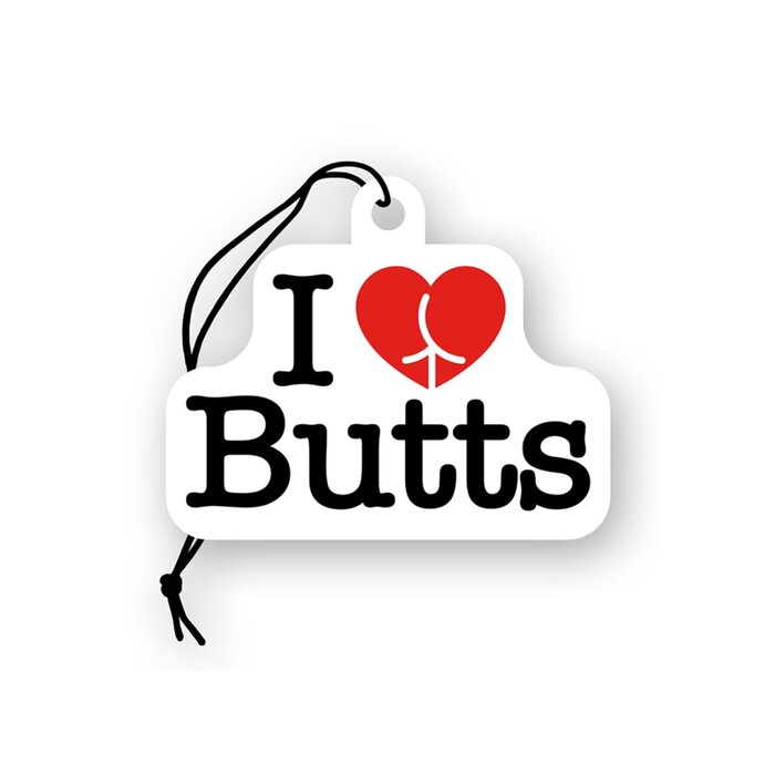 I Love Butts Air Freshener
