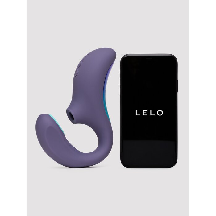 Lelo Enigma Double Sonic App-Controlled A-Spot and Clitoral Stimulator - Purple