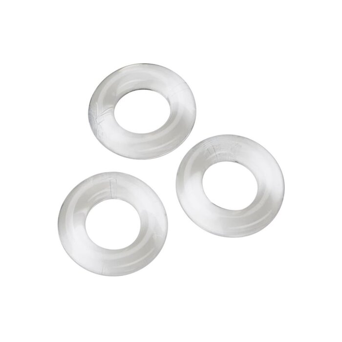 Donut Stay Hard Ring Combo Pack - Clear