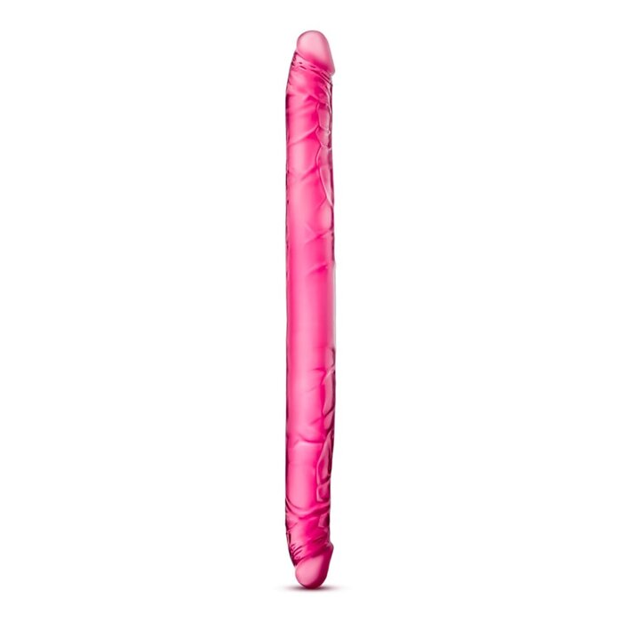 B Yours - 16" Double Dildo - Pink