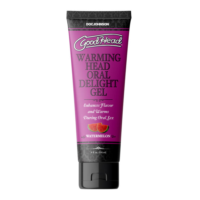 - GoodHead - Warming Oral Delight Gel - Watermelon - 4 oz.