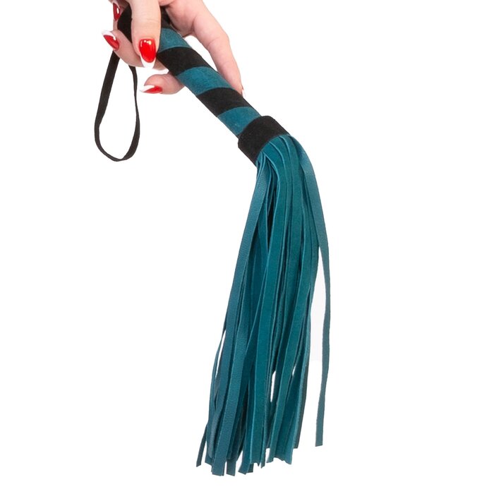 Sensual Suede Flogger Sea Green