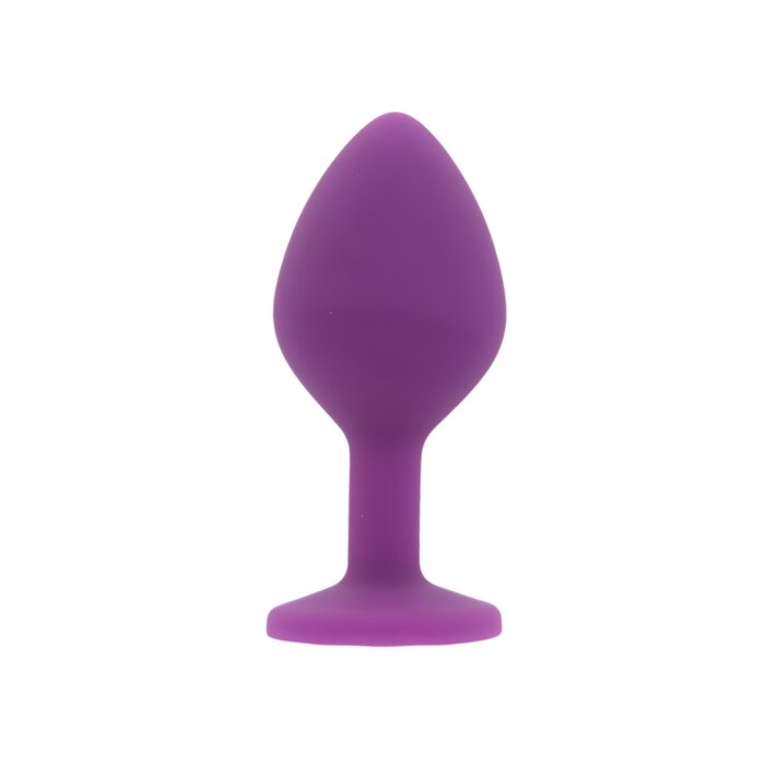 Toosh Purple Silicone Butt Plug Medium