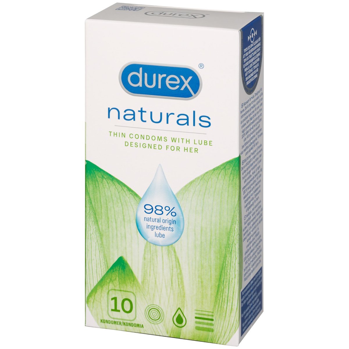 Durex Naturals Condom 10 pcs - Clear