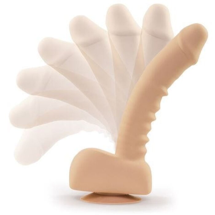 Uprize 8 Inch Vibrating Realistic Dildo with Remote Control & Suction Base