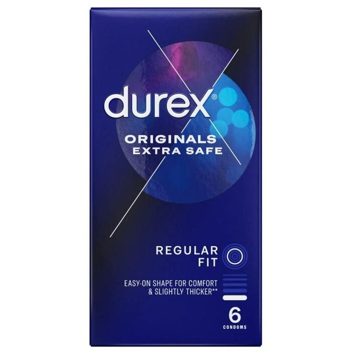 Durex Extra Safe Condoms: 6 Pack for Ultimate Protection and Comfort