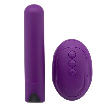 Parma Violet 10-Speed Rechargeable Remote Bullet Vibrator