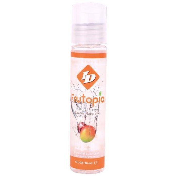 ID Frutopia Mango Passion Natural Flavoured Lubricant 1 fl oz Pocket Bottle
