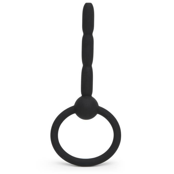 SINNER 7mm Ribbed Silicone Hollow Penis Plug