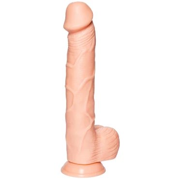 Big Tip Realistic Large Suction Cup Dildo – 14 Inch