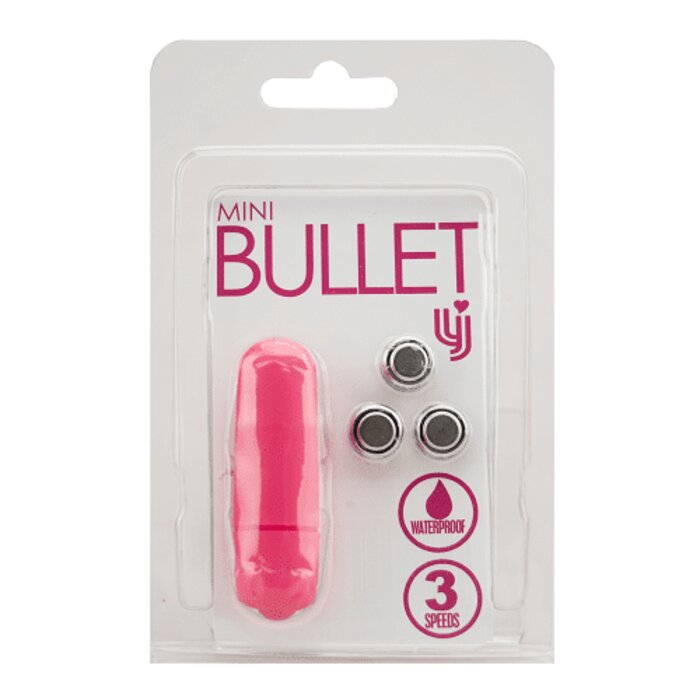 Loving Joy 3 Speed Mini Bullet Vibrator – Pink