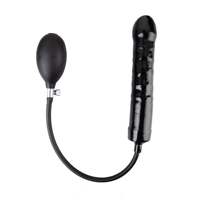 Moulded Rubber 8 Inch Pump Up Dildo