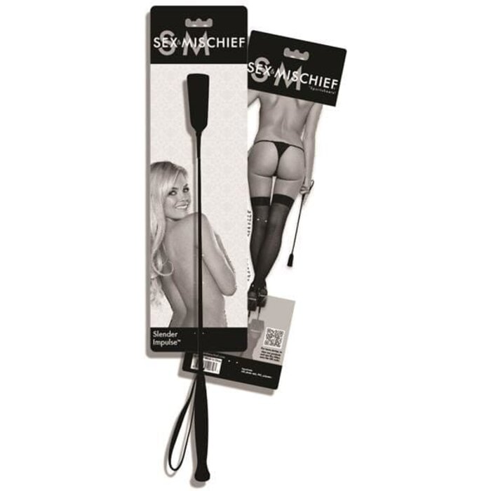 Sex and Mischief Slender Impulse Black Submission Crop