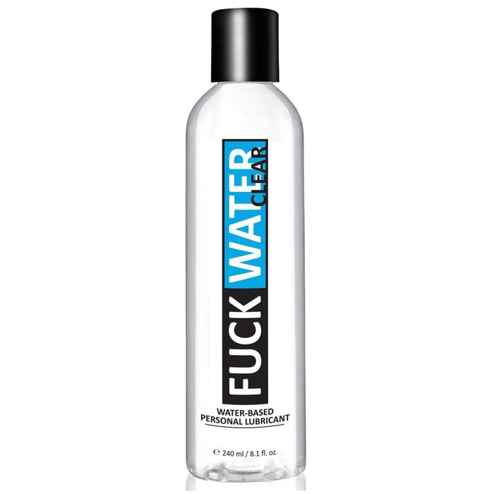 Fuck Water Clear - Water-Based Lubricant - 8 oz.