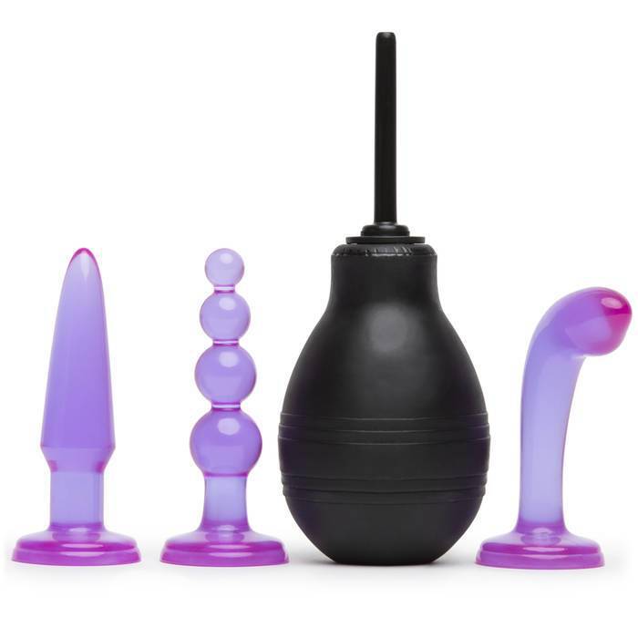 BASICS Anal Play Butt Plug Kit (4 Piece)