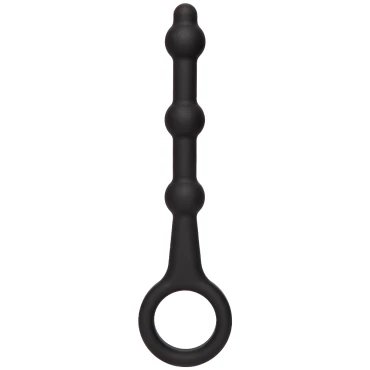 Initiation Slim Silicone Anal Beads - 7 Inch