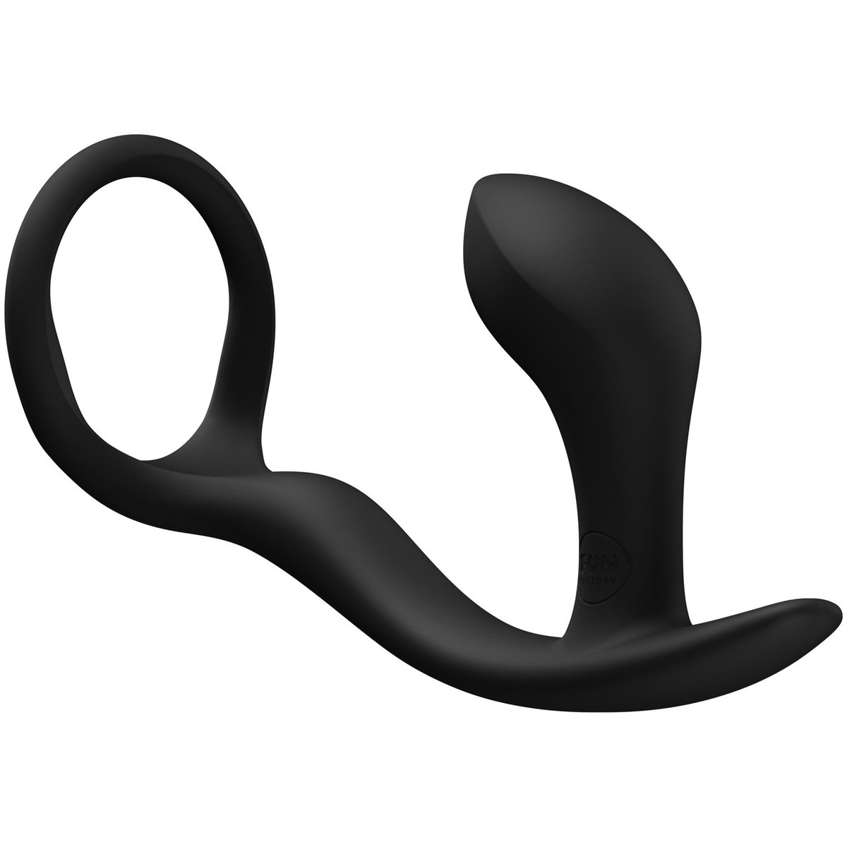 Fun Factory Bootie Ring With Prostate Stimulator 3 Inch - Black