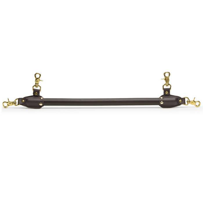 Coco de Mer Brown Leather Spreader Bar