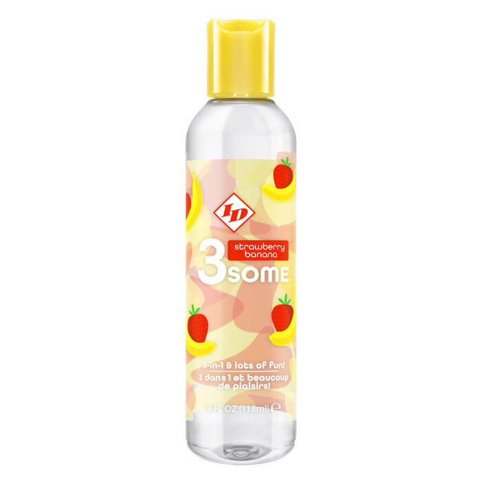 ID 3Some Lubricant - Strawberry-Banana - 4 oz.