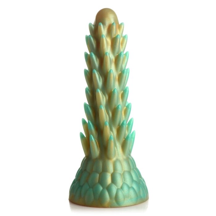 Creature Cocks Stegosaurus Spiky Reptile Silicone Dildo - Fantasy Dildo
