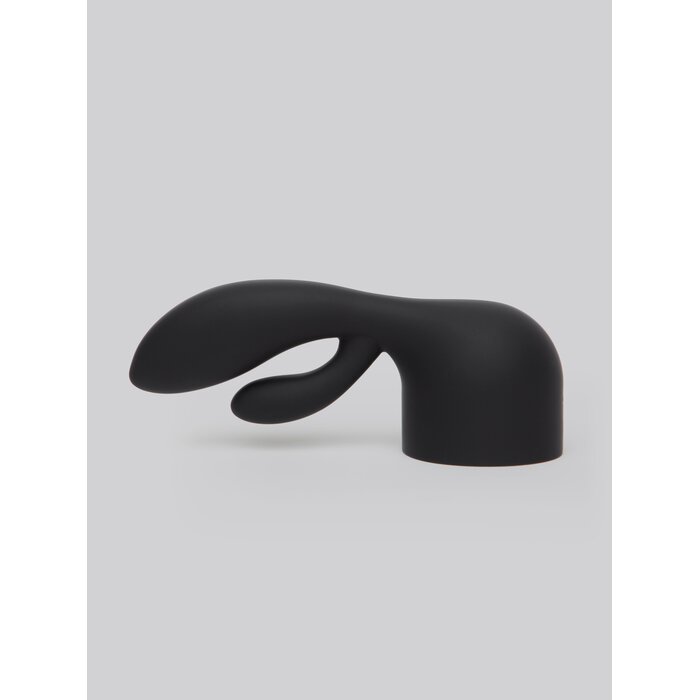 Lovehoney Silicone Rabbit Wand Attachment - Black