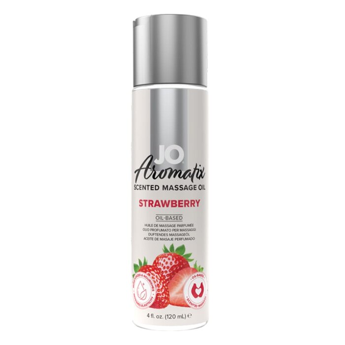JO Aromatix Scented Massage Oil - Strawberry