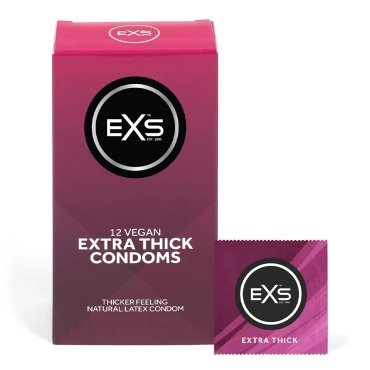 EXS Extra Safe Condoms - 12 Pack
