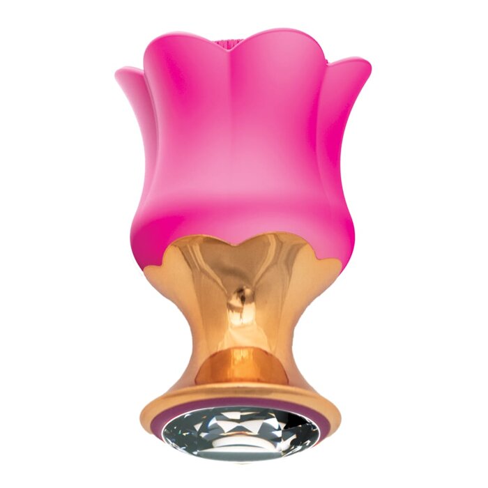 Goddess Diamond Bloom Massager - Pink
