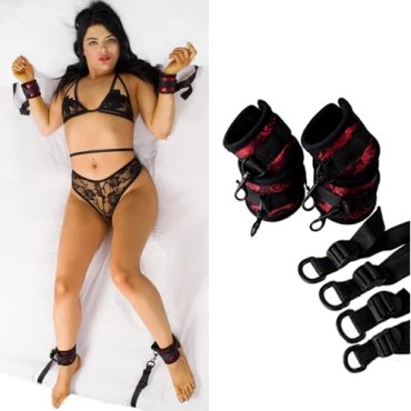 Your Fantasy Tied Down In Bed Restraint