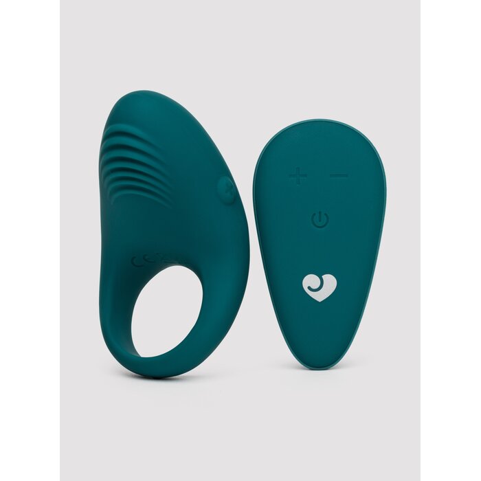 Lovehoney Champion Lover Remote Control Rechargeable Cock Ring - Green