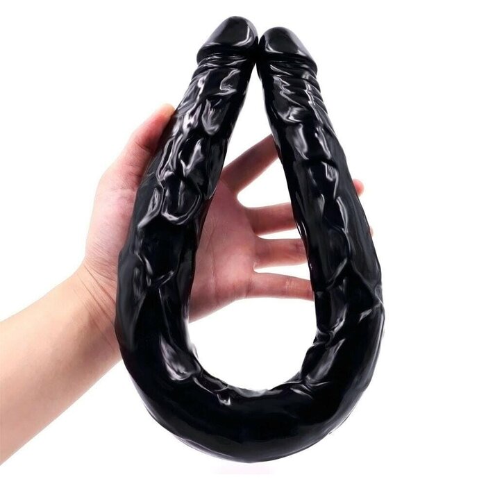 Realistic 18 Inch Double Ended Dildo for Ultimate Pleasure