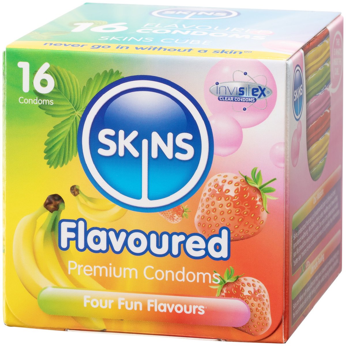 Skins Flavoured Condoms 16 pcs - Clear