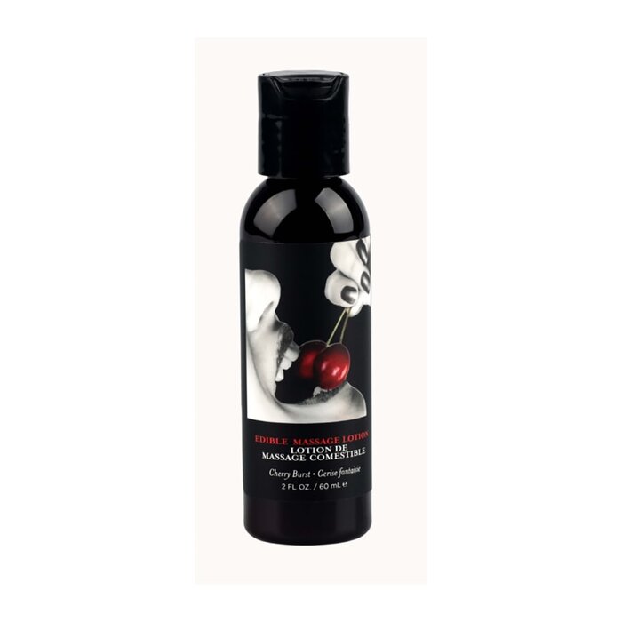 Edible Massage Lotion - Cherry - 2 oz.