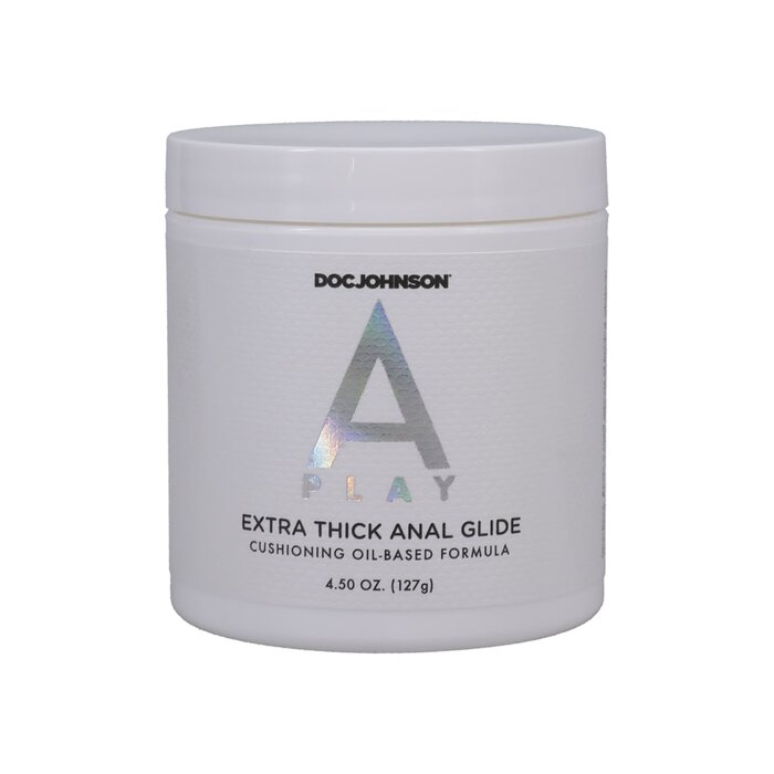 A-Play - Extra Thick Anal Glide - Cushioning Oil-Based Formula - 4.5 oz.