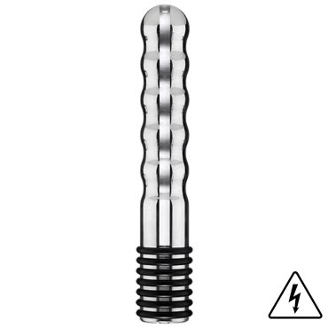 ElectraStim Wave Metal Bi-Polar Electro Sex Dildo - 7 inch
