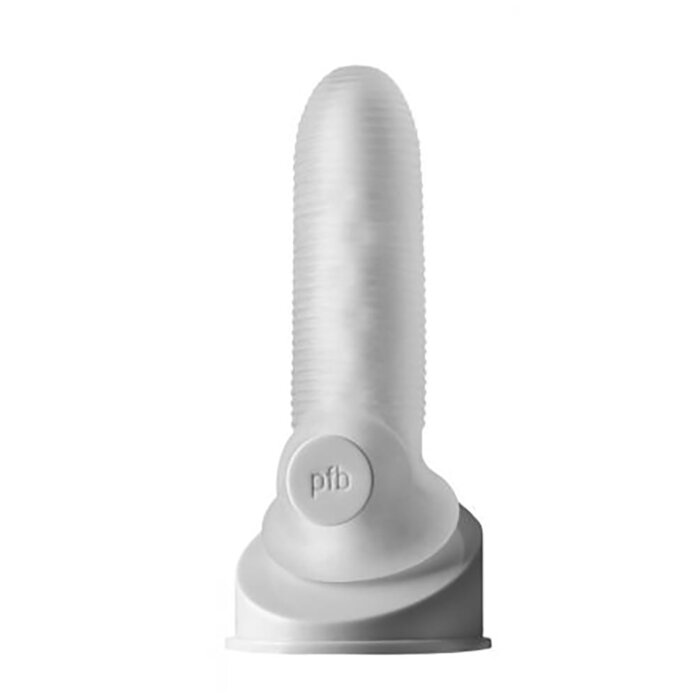 Fat Boy Micro Ribbed Sheath - Clear - 5.5"
