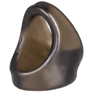 Ball Blocker Translucent Cock Ring & Ball Strap