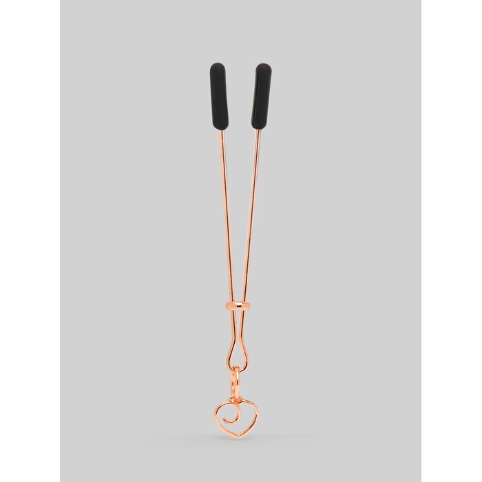 Bondage Boutique Rose Gold Adjustable Clit Clamp - Gold