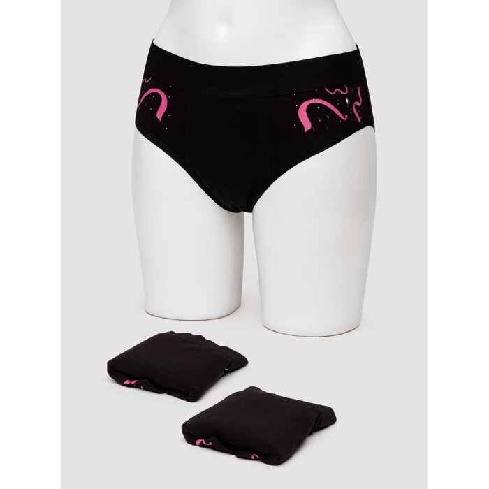 Intimina Bloom Period Underwear (3 Pack) - XXL - Black