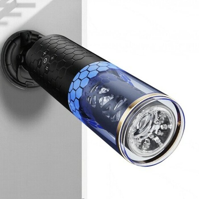 STORM - Intense Thrusting Spinning Hands-Free 6.10 Inches Depth Masturbator