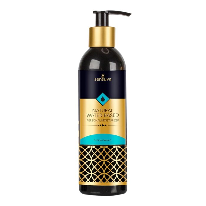 Natural Water-Based Personal Moisturizer - Unscented - 8 oz.
