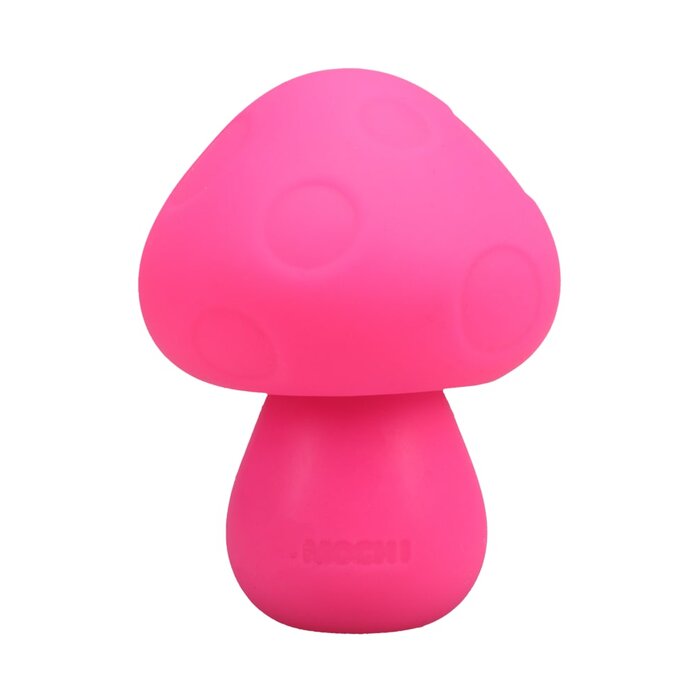 Mochi Mushroom Rechargeable 10 Function Silicone Vibe - Pink