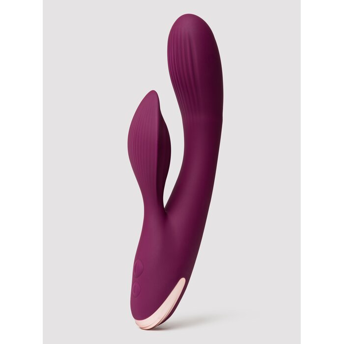 Rocks Off Lyanna Rechargeable Extra Powerful Rabbit Vibrator - Purple