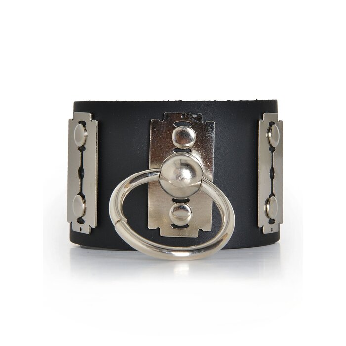 Razor Blade Bondage Bracelet