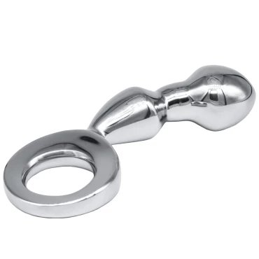 Hot Hardware Deep-Spot Stainless Steel Dildo Plug - 343g