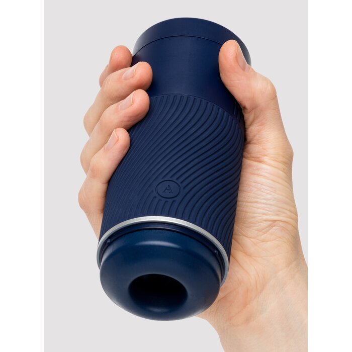 Arcwave Pow Silicone Dual-Entrance Suction Control Male Masturbator - Blue