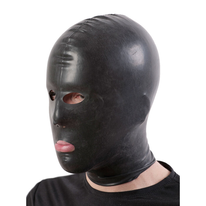 Moulded Rubber Hood with Eyes, Nose & Mouth Holes